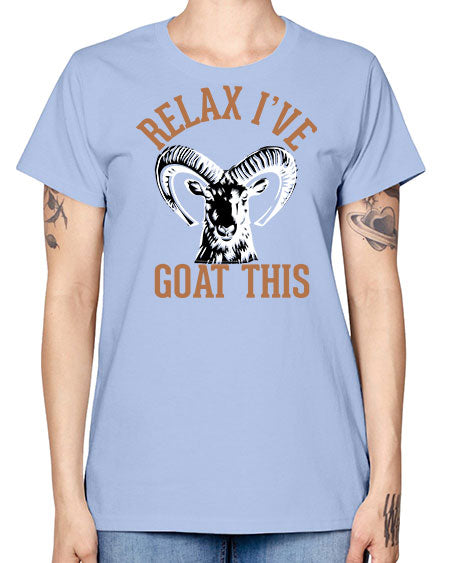 relax i’ve goat this Style 2# - goat -  Missy T-Shirt