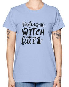 resting witch face 24# - witch -  Missy T-Shirt