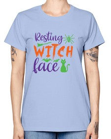 resting witch face 26# - witch -  Missy T-Shirt