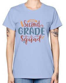second grade squad 831# - second grade -  Missy T-Shirt