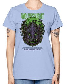 source wolves night 1104# - art pop art -  Missy T-Shirt