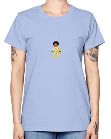 super kid 10# - black boys or men -  Missy T-Shirt