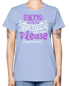 tacos for two please 1606# - tacos -  Missy T-Shirt