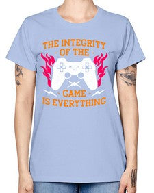 the integrity of the game 155# - video games -  Missy T-Shirt