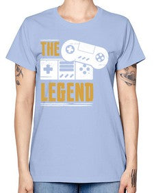 the legend 156# - video games -  Missy T-Shirt