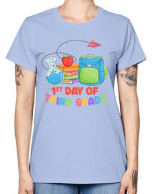 third day of third Grade 945# - third grade -  Missy T-Shirt