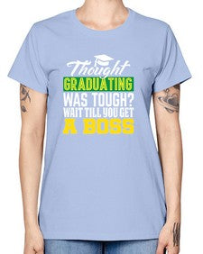 thought graduation 985# - graduation -  Missy T-Shirt