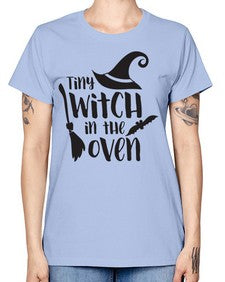 tiny witch in the oven 18# - witch -  Missy T-Shirt