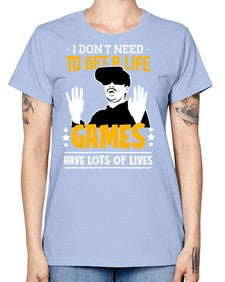 to get a life game 159# - video games -  Missy T-Shirt