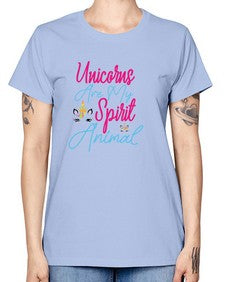 unicorns are my spirit animal 526# - unicorn -  Missy T-Shirt