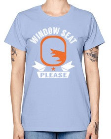 window seat please  51# - airplane -  Missy T-Shirt
