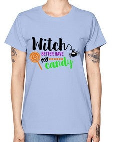 witchbetterhavecandy 12# - witch -  Missy T-Shirt