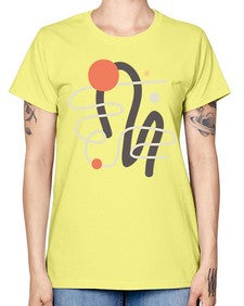 Abstract Shape 198# - art pop art -  Missy T-Shirt