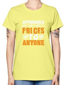 Affordable prices to anyone Style 27# - cleaner -  Missy T-Shirt