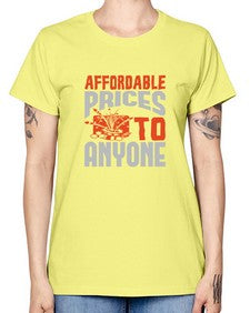 Affordable prices to anyone Style 28# - cleaner -  Missy T-Shirt