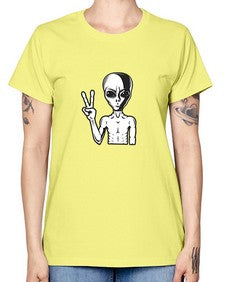 Alien 59# - ufo -  Missy T-Shirt