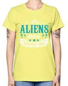 Aliens are real 26# - ufo -  Missy T-Shirt