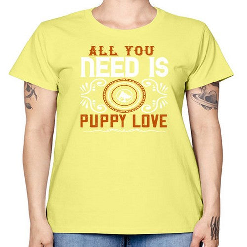 All you need is puppy love Style 155# - dogs -  Missy T-Shirt