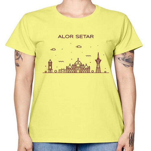 AlorSetar 310# - cities -  Missy T-Shirt
