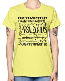 Aquarius 563# - aquarius -  Missy T-Shirt