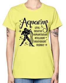 Aquarius 64# - aquarius -  Missy T-Shirt