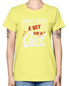 Are you a boy or a girl 2# - video games -  Missy T-Shirt