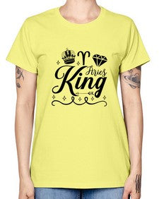 Aries king 111# - aries -  Missy T-Shirt