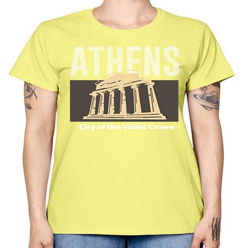 Athens 368# - cities -  Missy T-Shirt