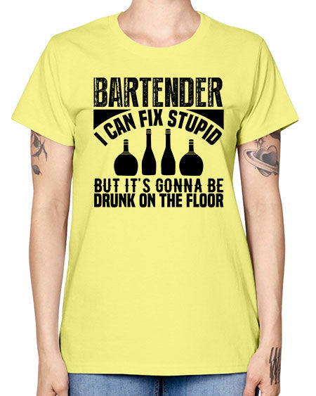 Bartender I can fix Style 54# - bartender -  Missy T-Shirt
