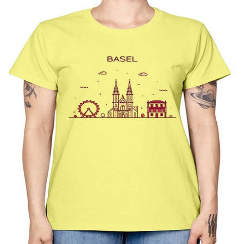 Basel 419# - cities -  Missy T-Shirt