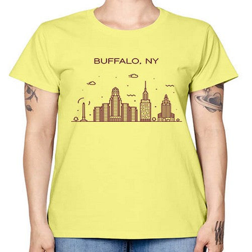 BuffaloNY 518# - cities -  Missy T-Shirt