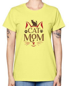 Cat Mom Style 6# - cats -  Missy T-Shirt