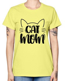 Cat Mom Style 85# - cats -  Missy T-Shirt