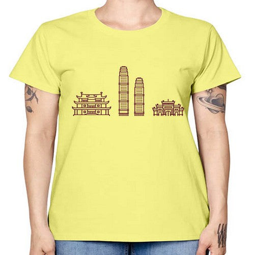 Changsha 554# - cities -  Missy T-Shirt