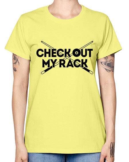 Check out my rack 1395# - billards -  Missy T-Shirt