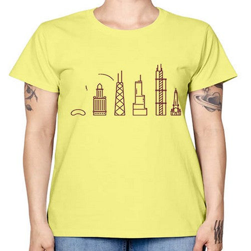 Chicago 570# - cities -  Missy T-Shirt