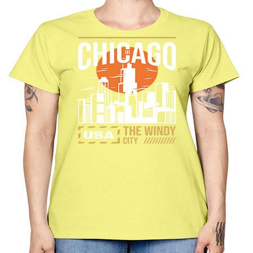Chicago 571# - cities -  Missy T-Shirt
