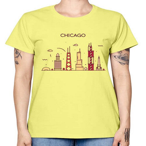 Chicago 572# - cities -  Missy T-Shirt