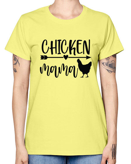 Chicken Mama - chicken -  Missy T-Shirt