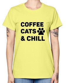 Coffee Cat Style 41# - cats -  Missy T-Shirt