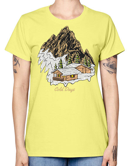 Cold Days 26# - nature -  Missy T-Shirt