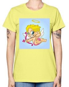 Cupid 79# - cartoon general -  Missy T-Shirt