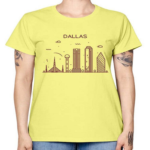 Dallas 643# - cities -  Missy T-Shirt