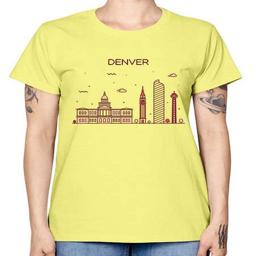 Denver 661# - cities -  Missy T-Shirt
