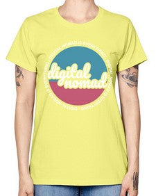 Digital Nomad is Everything 21# - internet -  Missy T-Shirt