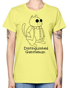 Distinguished Gentleman - cats -  Missy T-Shirt