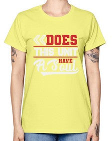 Does this unit have a soul 7# - video games -  Missy T-Shirt
