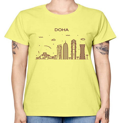 Doha 671# - cities -  Missy T-Shirt