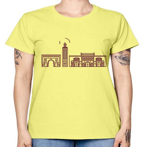Fez 719# - cities -  Missy T-Shirt