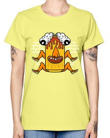 Fuck the weekend 128# - cartoon general -  Missy T-Shirt